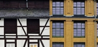 Fassadenansicht Fachwerk und Industriebau; Quelle: SMIL